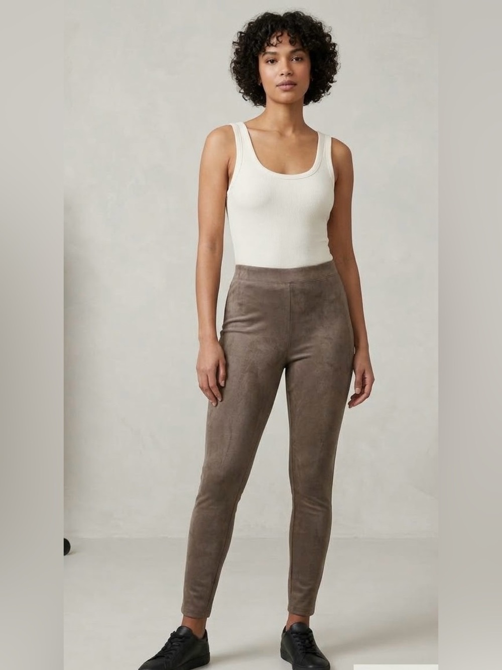 Catherine Malandrino MSRP $68 MicroSuede Leggings L